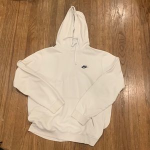 White Nike hoodie